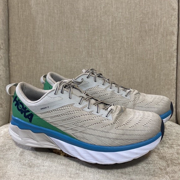 Hoka One One Mens Arahi 4 Gray Running Shoes
Lace Up Size 13 - Picture 6 of 14